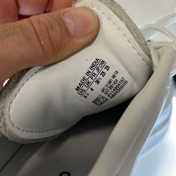 ADIDAS STAN SMITH WHT/GLD WOMENS SNEAKERS FTL-02-006 - Picture 12 of 12